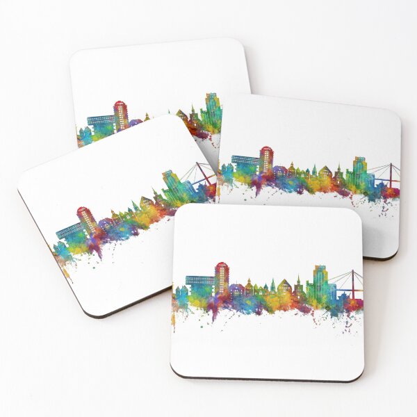Item preview, Stavanger Norway Skyline designed and sold by ArtPrints.
