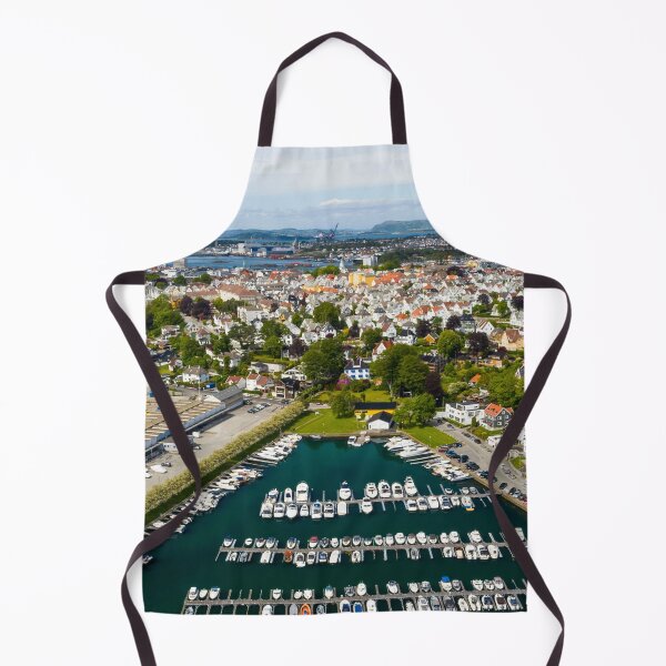 Item preview, Beautiful Quay with Boats In Stavanger, paradis brygge stavanger designed and sold by Trendy Merch 90.