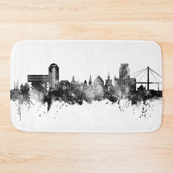 Item preview, Stavanger Norway Skyline designed and sold by ArtPrints.