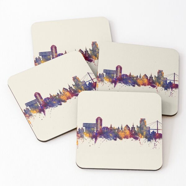 Item preview, Stavanger Norway Skyline designed and sold by ArtPrints.