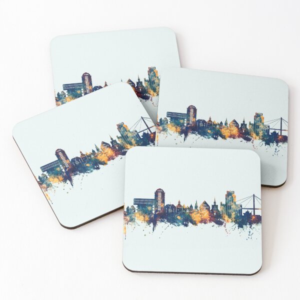 Item preview, Stavanger Norway Skyline designed and sold by ArtPrints.