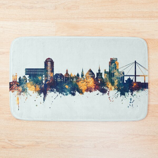 Item preview, Stavanger Norway Skyline designed and sold by ArtPrints.