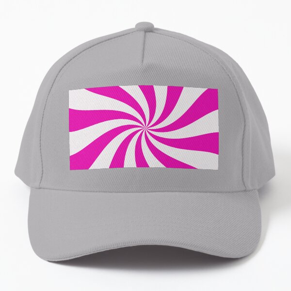 Pink Lollipop Candy Baseball Cap