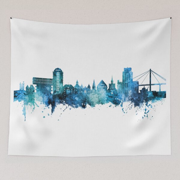 Item preview, Stavanger Norway Skyline designed and sold by ArtPrints.