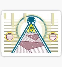 Abstract Mood IV Sticker