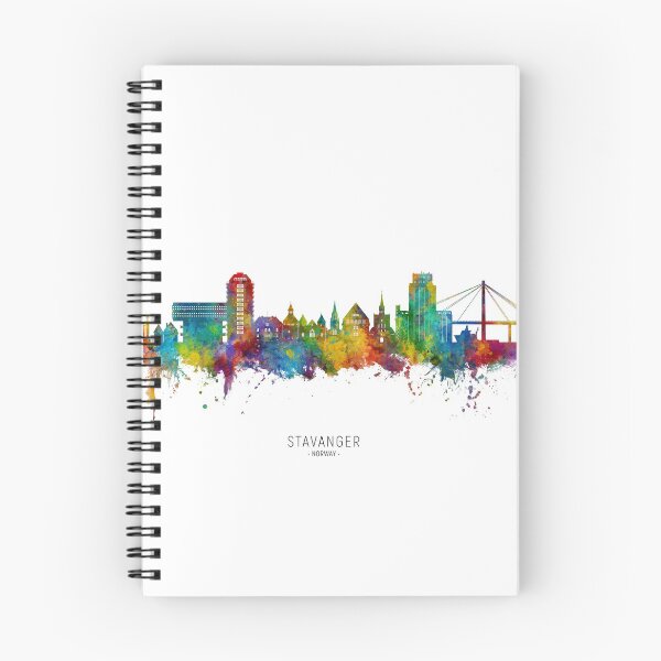 Item preview, Stavanger Norway Skyline designed and sold by ArtPrints.