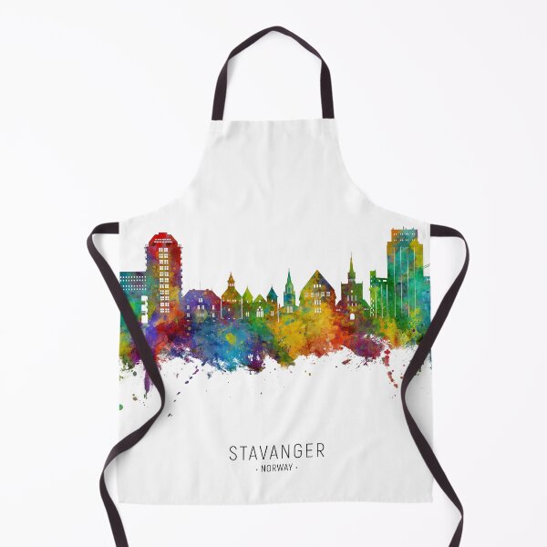 Item preview, Stavanger Norway Skyline designed and sold by ArtPrints.
