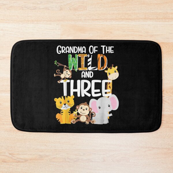 Item preview, Grandma Of The Wild And 3 Zoo Theme Birthday Safari Jungle  designed and sold by tashiav.