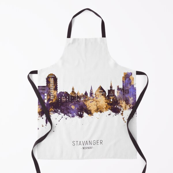 Item preview, Stavanger Norway Skyline designed and sold by ArtPrints.