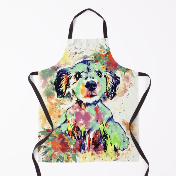 Item preview, Custom dog portrait Watercolor 3 designed and sold by Nora Gad.