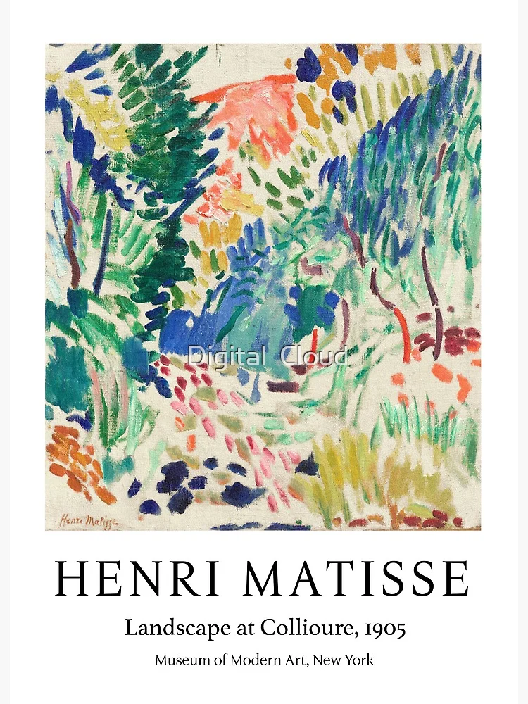 Henri Matisse 'Lithographies Eaux Fortes' Poster from