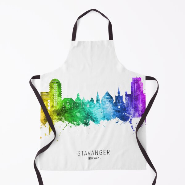 Item preview, Stavanger Norway Skyline designed and sold by ArtPrints.
