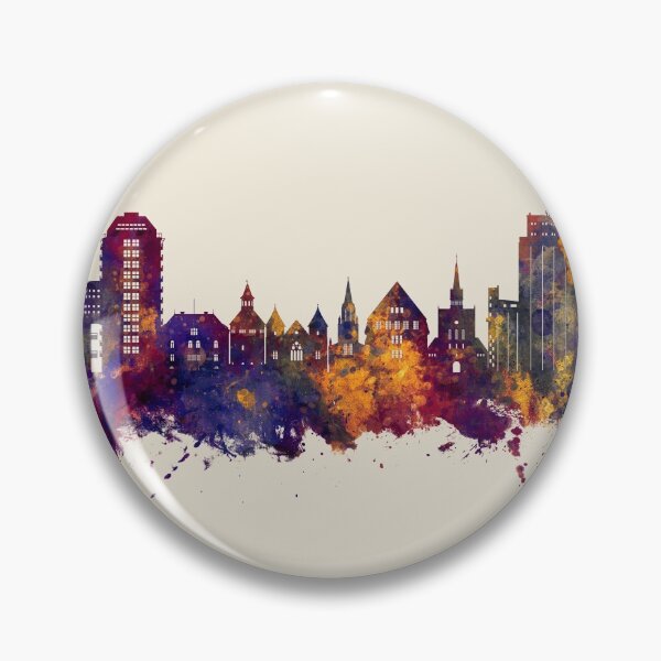 Item preview, Stavanger Norway Skyline designed and sold by ArtPrints.