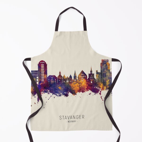 Item preview, Stavanger Norway Skyline designed and sold by ArtPrints.