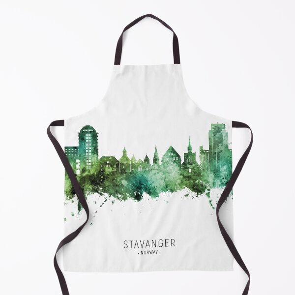 Item preview, Stavanger Norway Skyline designed and sold by ArtPrints.
