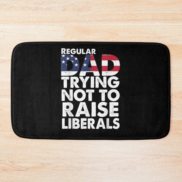 Item preview, Regular Dad Trying Not To Raise Liberal Vintage Usa Flag  designed and sold by tashiav.
