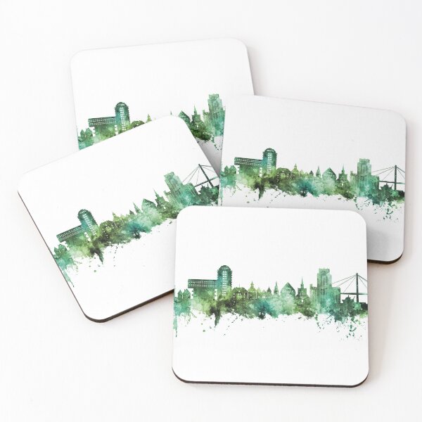 Item preview, Stavanger Norway Skyline designed and sold by ArtPrints.
