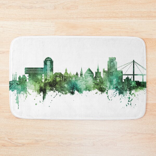 Item preview, Stavanger Norway Skyline designed and sold by ArtPrints.