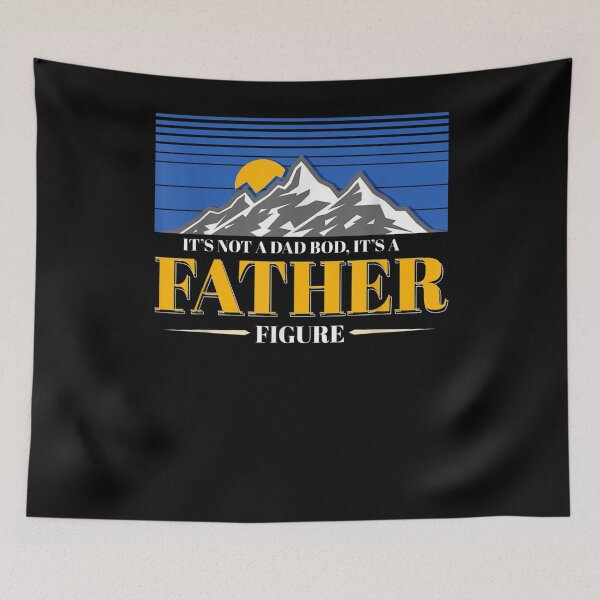 Item preview, Mens It's Not A Dad Bod It's A Father Figure Father's Day 2021  designed and sold by tashiav.