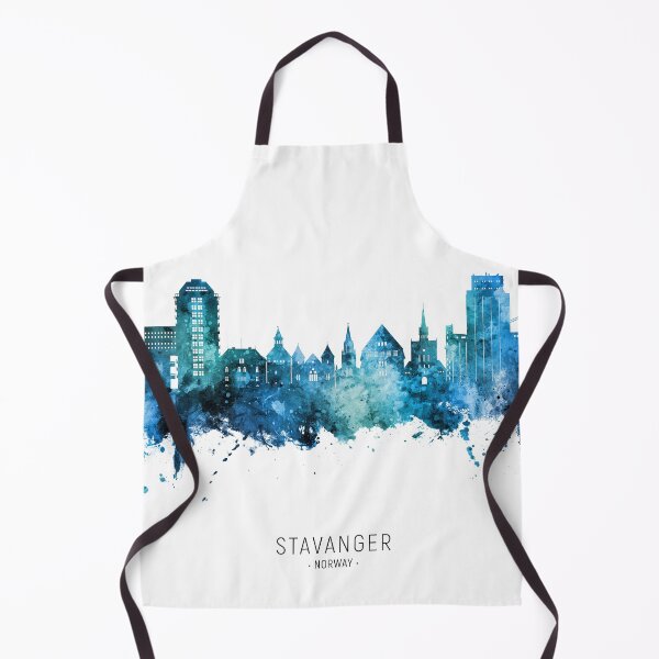Item preview, Stavanger Norway Skyline designed and sold by ArtPrints.