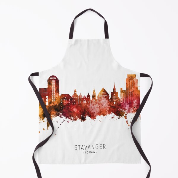 Item preview, Stavanger Norway Skyline designed and sold by ArtPrints.
