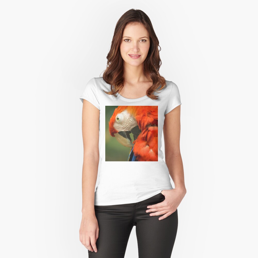 Item preview, Fitted Scoop T-Shirt designed and sold by steppeland.