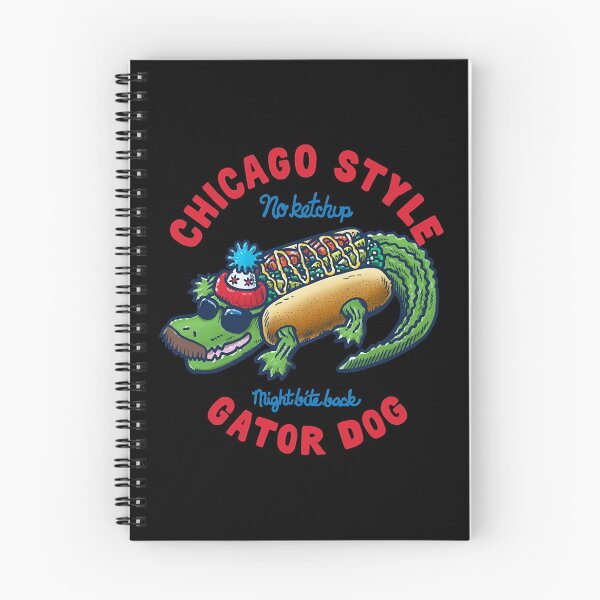 Item preview, Da Chicago Gator Dog Text Tee  designed and sold by ledgemercy.