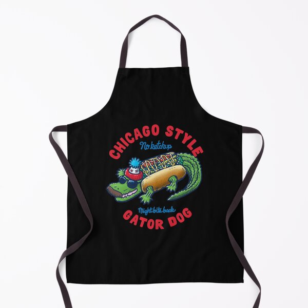 Item preview, Da Chicago Gator Dog Text Tee designed and sold by ledgemercy.