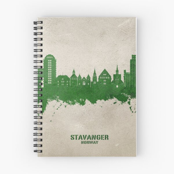 Item preview, Stavanger Norway Skyline designed and sold by ArtPrints.