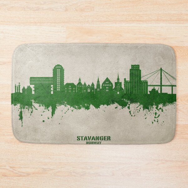 Item preview, Stavanger Norway Skyline designed and sold by ArtPrints.