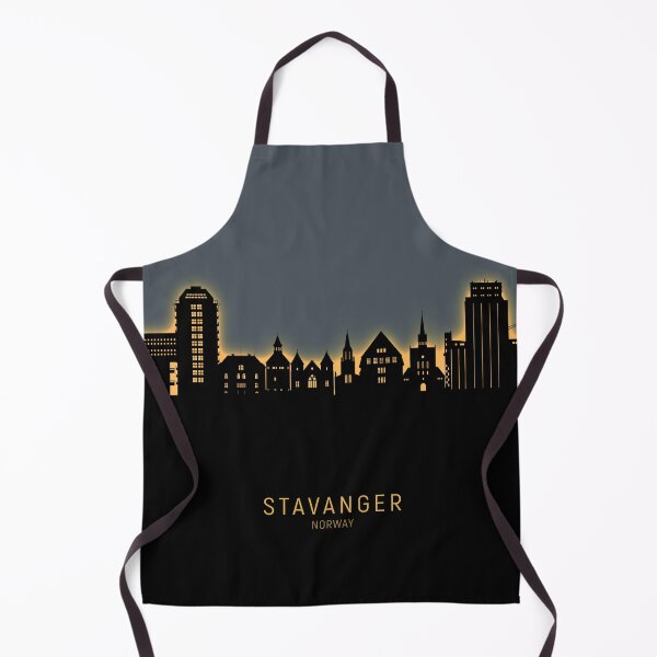 Item preview, Stavanger Norway Skyline designed and sold by ArtPrints.