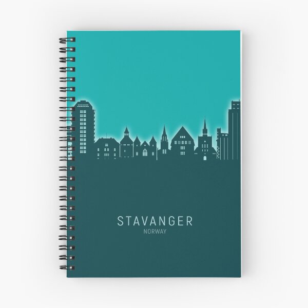 Item preview, Stavanger Norway Skyline designed and sold by ArtPrints.