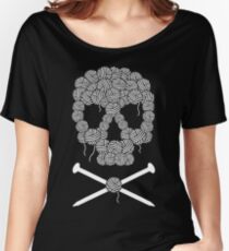 KNITTERS sugar skull Women's Relaxed Fit T-Shirt