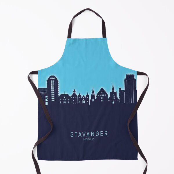 Item preview, Stavanger Norway Skyline designed and sold by ArtPrints.