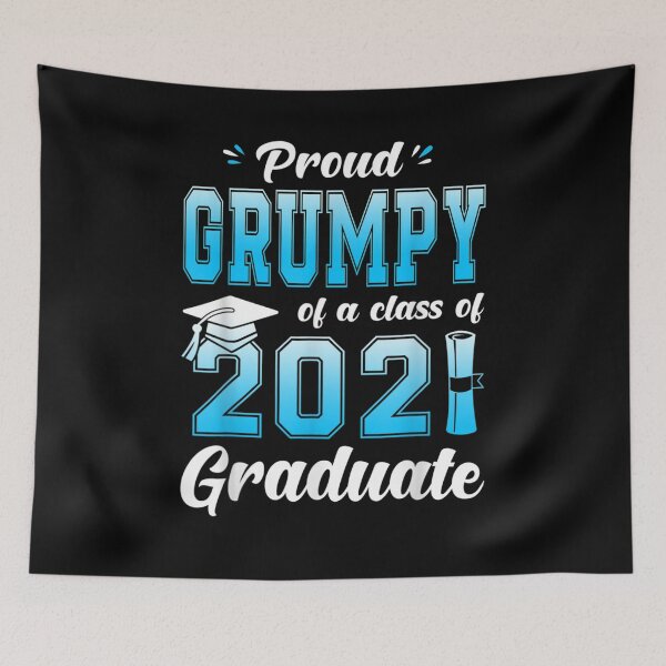 Item preview, Proud Grumpy Of A Class Of 2021 Graduate Senior  designed and sold by tashiav.