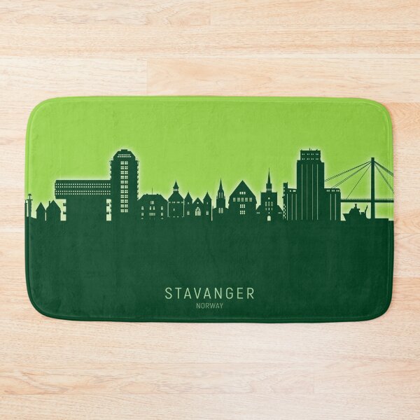 Item preview, Stavanger Norway Skyline designed and sold by ArtPrints.