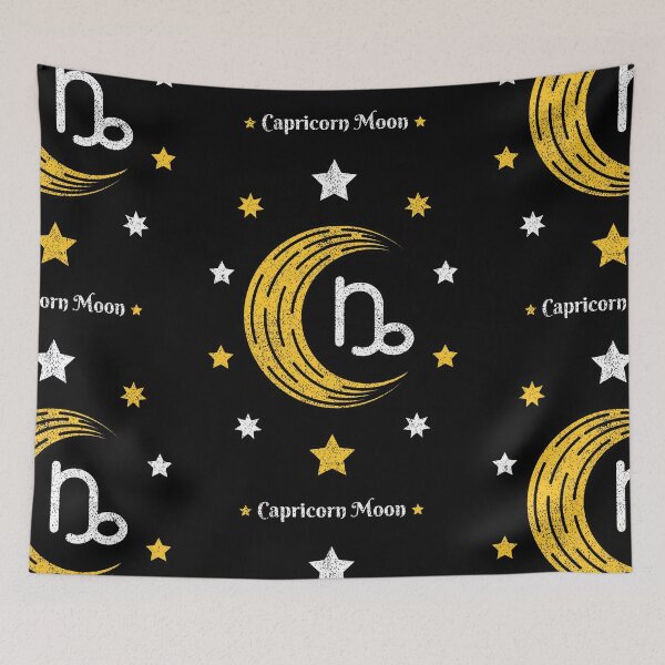 Item preview, Capricorn Moon - Astrology Zodiac Sign - Natal Chart Horoscope Star Tarot designed and sold by Ranggasme.