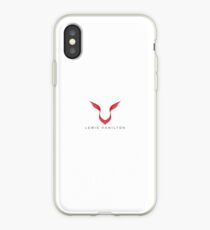Lewis Hamilton Logo Red Wings F1 iPhone Case