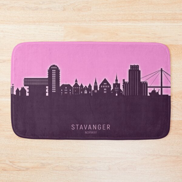 Item preview, Stavanger Norway Skyline designed and sold by ArtPrints.