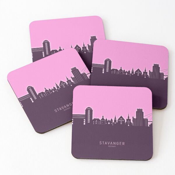 Item preview, Stavanger Norway Skyline designed and sold by ArtPrints.