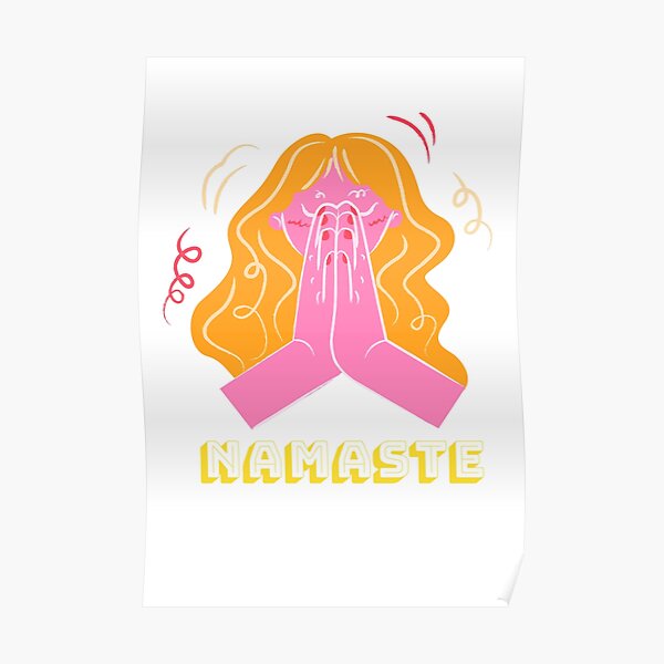 Indian Namaste Wall Art Redbubble