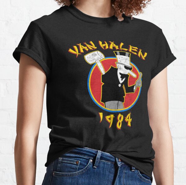 Kleding Gender-neutrale kleding volwassenen Tops & T-shirts T-shirts Vintage Van Halen Tee 