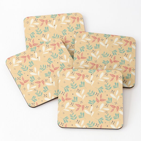 Item preview, Leaves Pattern With Soft Colors designed and sold by DoyDrCreative.