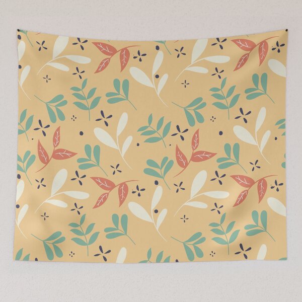 Item preview, Leaves Pattern With Soft Colors designed and sold by DoyDrCreative.