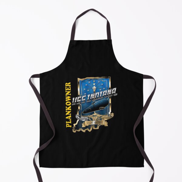 Item preview, USS Indiana Plankowner Crest for Dark Colors  designed and sold by anamartineze.