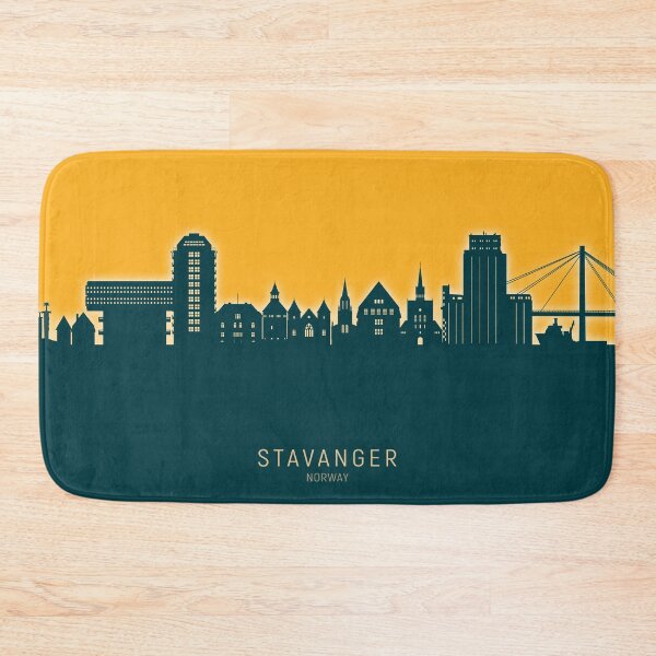 Item preview, Stavanger Norway Skyline designed and sold by ArtPrints.