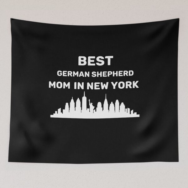 Item preview, German Shepherd Mom - New York - Best Mom - Skyline designed and sold by Beyond Words.