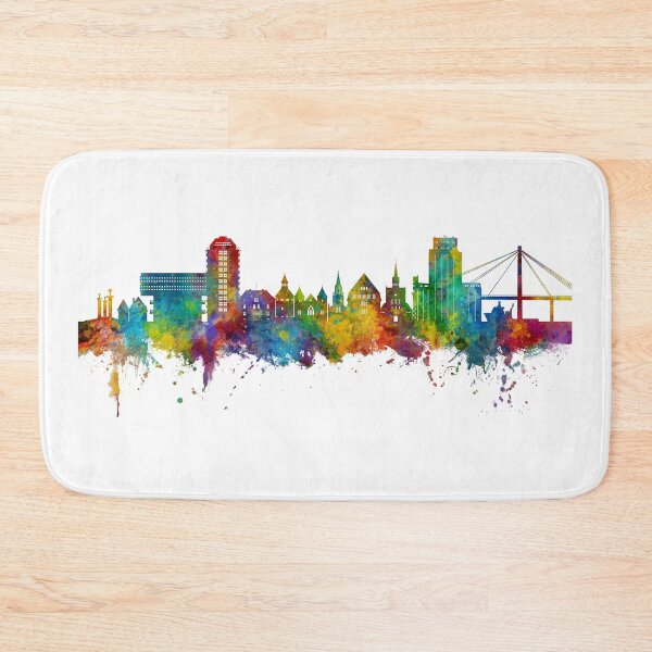 Item preview, Stavanger Norway Skyline designed and sold by ArtPrints.