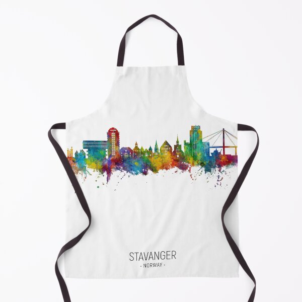 Item preview, Stavanger Norway Skyline designed and sold by ArtPrints.