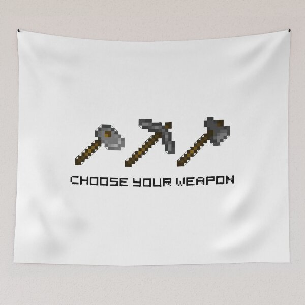 Item preview, Stardew Valley Choose Your Weapon Tools 8-Bit Pixel Art  designed and sold by JoellenFuller.